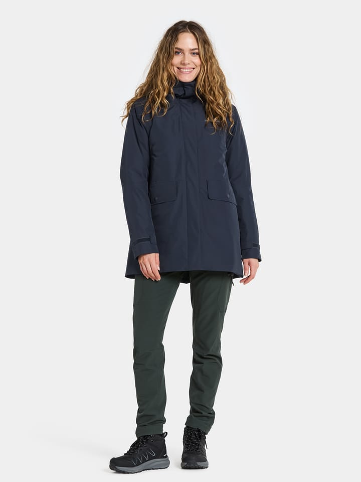 Didriksons Women's Tuva Parka Dark Night Blue Didriksons