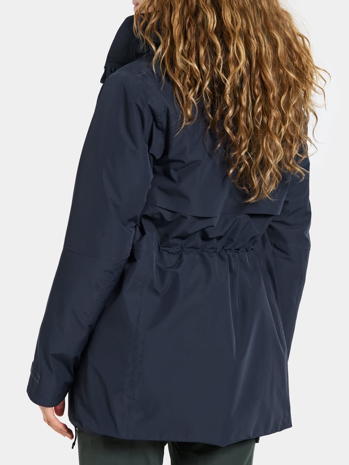 Didriksons Women's Tuva Parka Dark Night Blue Didriksons Didriksons Women's Tuva Parka Dark Night Blue Didriksons