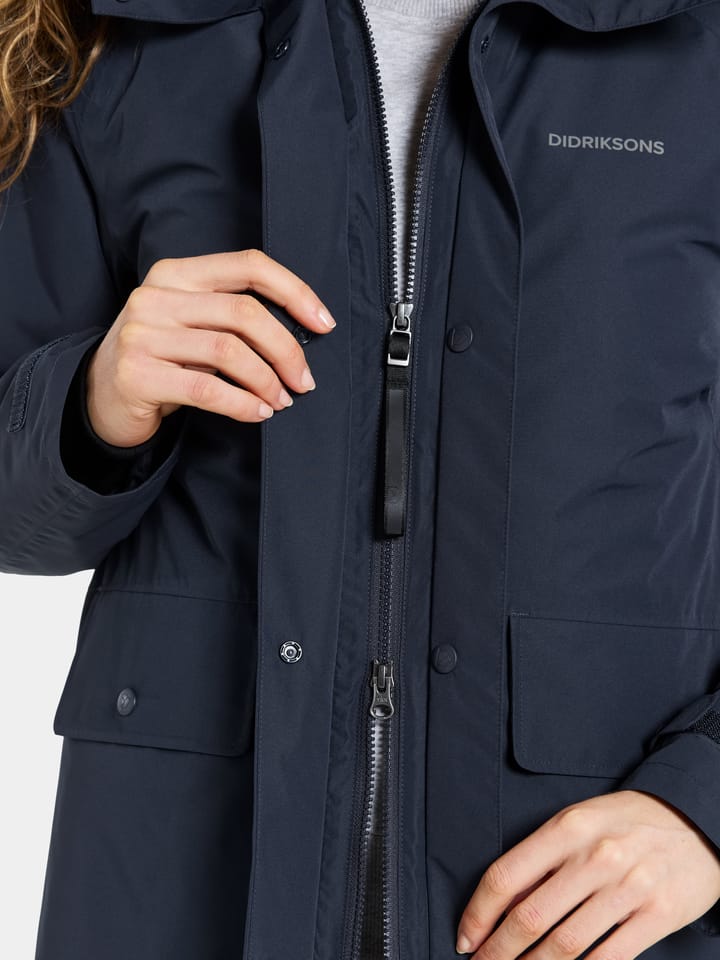 Didriksons Women's Tuva Parka Dark Night Blue Didriksons