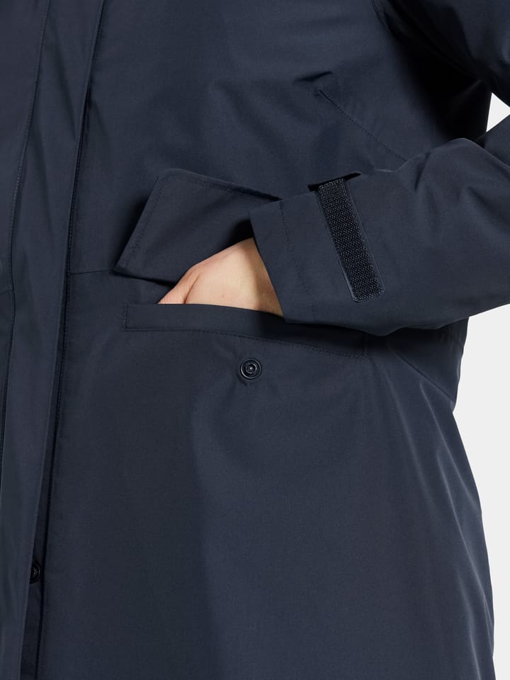 Didriksons Women's Tuva Parka Dark Night Blue Didriksons Didriksons Women's Tuva Parka Dark Night Blue Didriksons