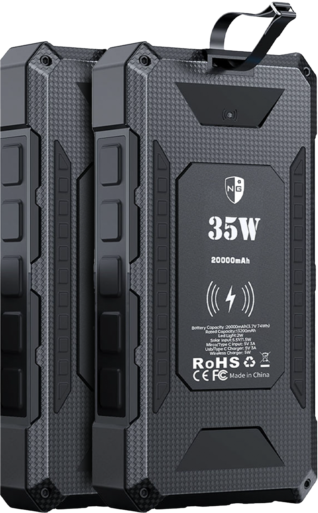 Nordic Twin Outdoor Powerpack 2x 35W Litium