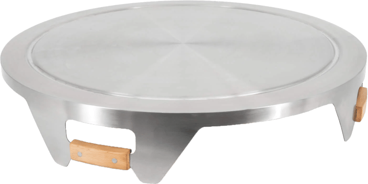 Petromax Tyropit Lid With Table Function Stainless Steel/Beech Wood Petromax