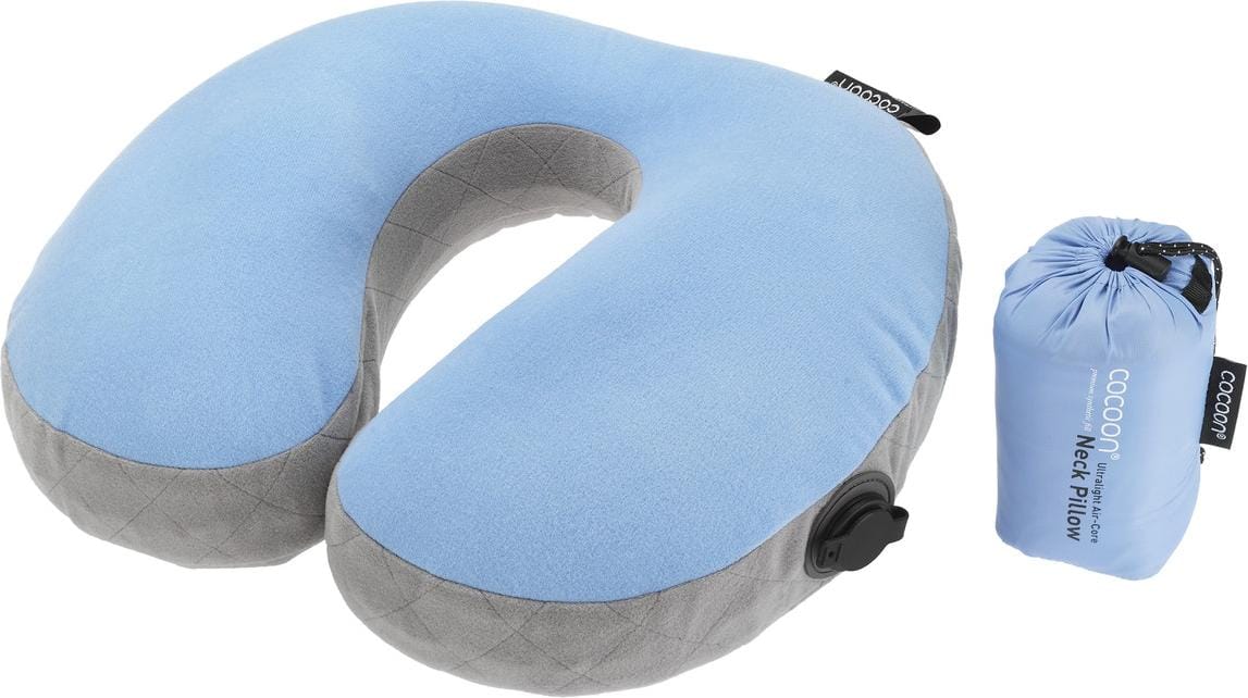 Cocoon U-Shaped Neck Pillow Light Blue/Grey