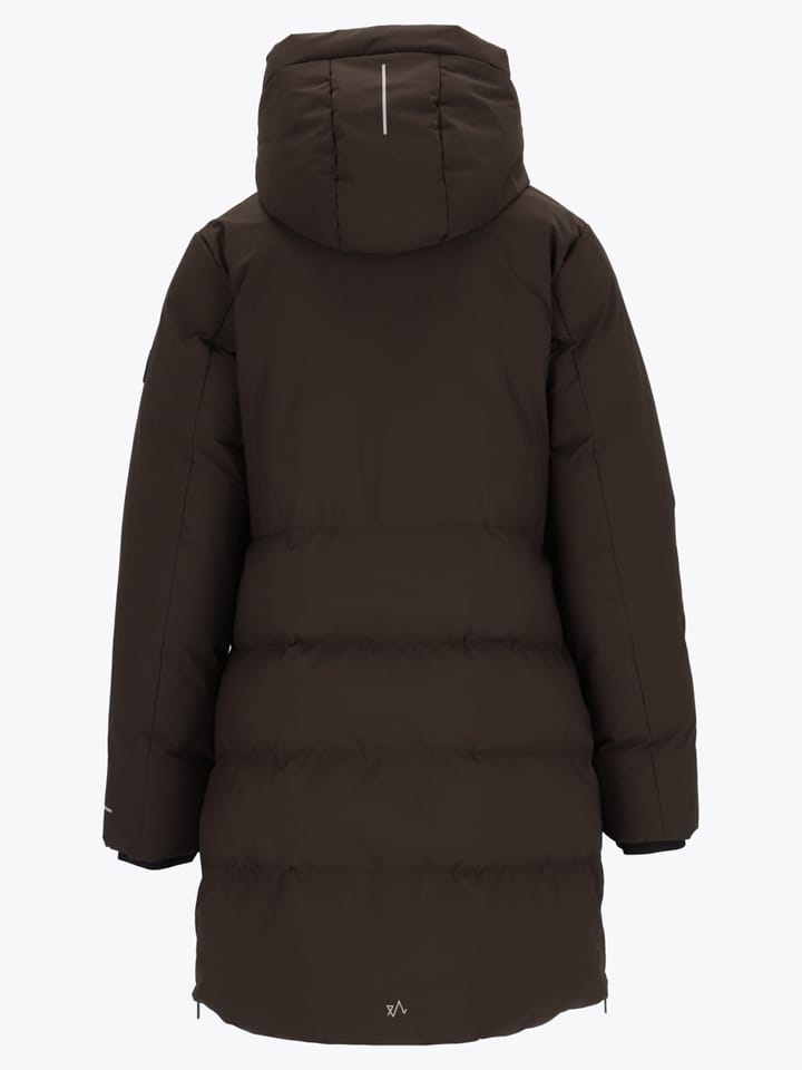 Twentyfour Mode Naia Down Parka D Mørk Brun Twentyfour