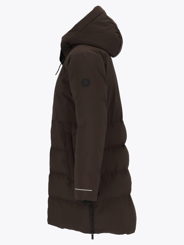 Twentyfour Mode Naia Down Parka D Mørk Brun Twentyfour
