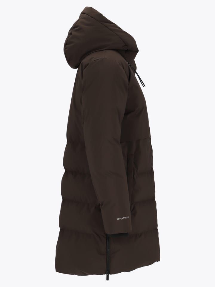Twentyfour Mode Naia Down Parka D Mørk Brun Twentyfour