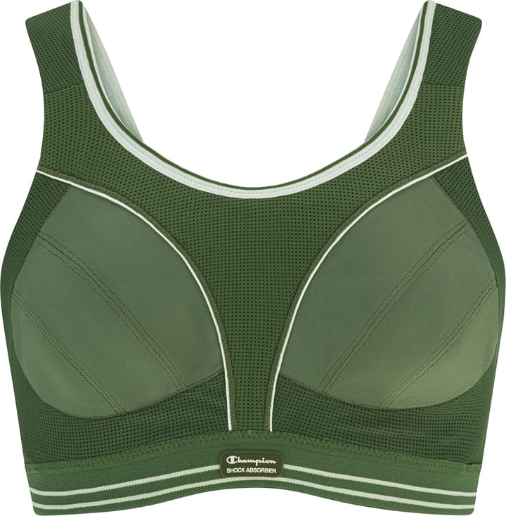 Shock Absorber Women's Ultimate Run Bra Dark Green Shock Absorber