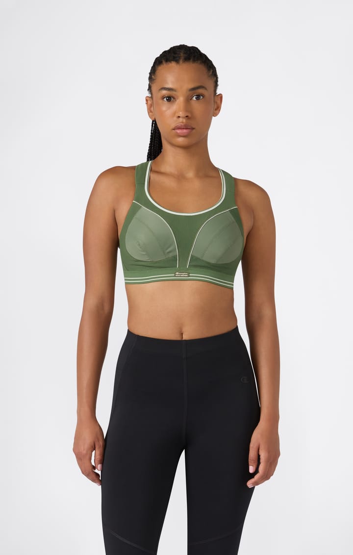 Shock Absorber Women's Ultimate Run Bra Dark Green Shock Absorber