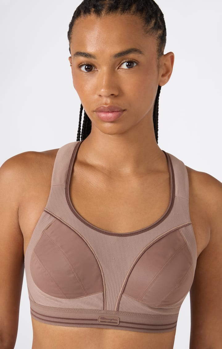 Shock Absorber Women's Ultimate Run Bra Brown Shock Absorber