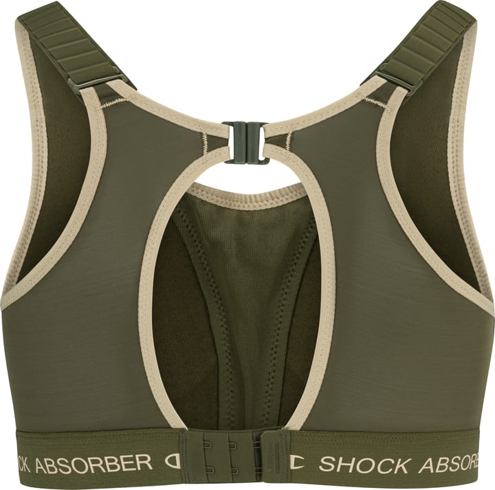 Shock Absorber Women's Ultimate Run Bra Padded Green Shock Absorber