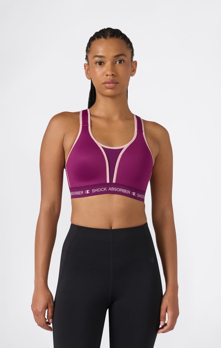 Shock Absorber Women's Ultimate Run Bra Padded Violet Shock Absorber