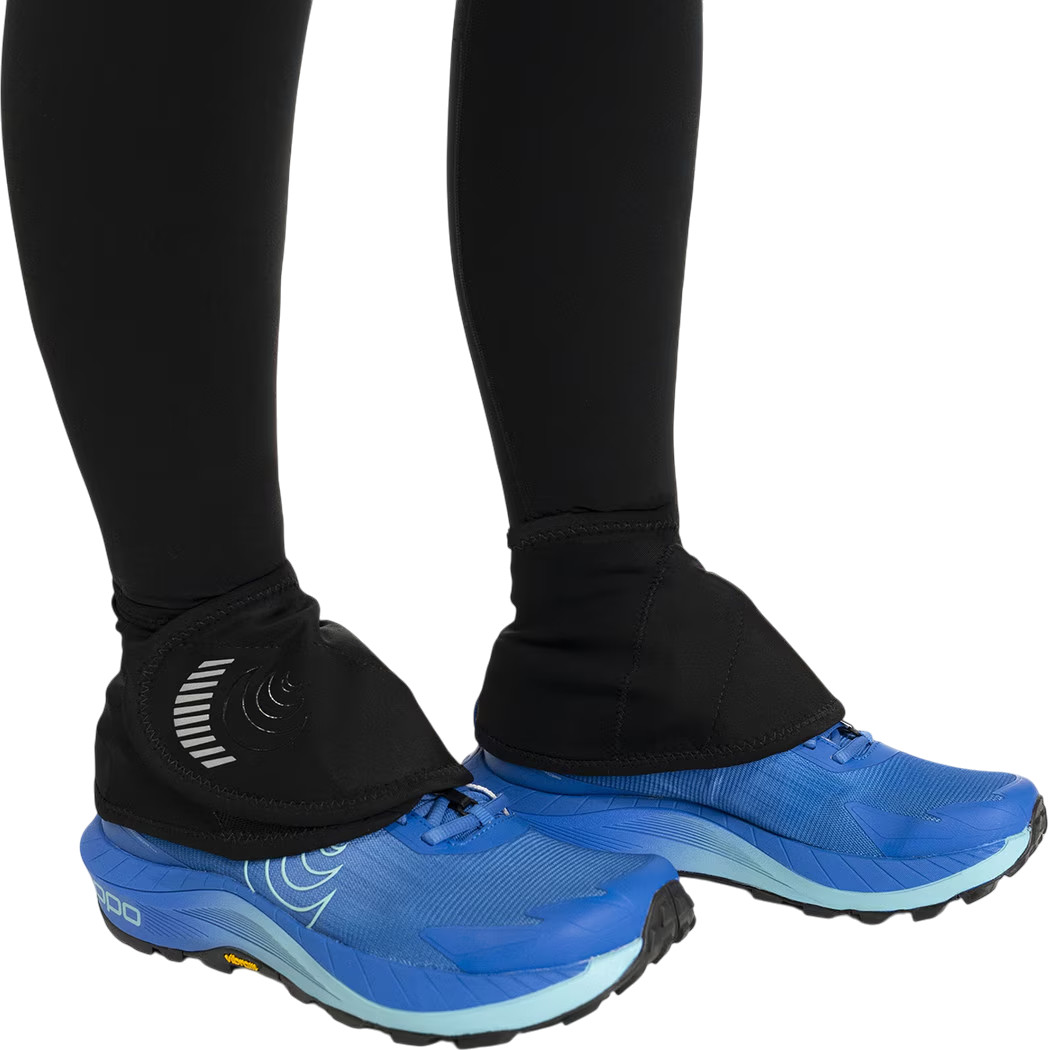 Topo Athletic Switchback Gaiter Black/Black Damasker S