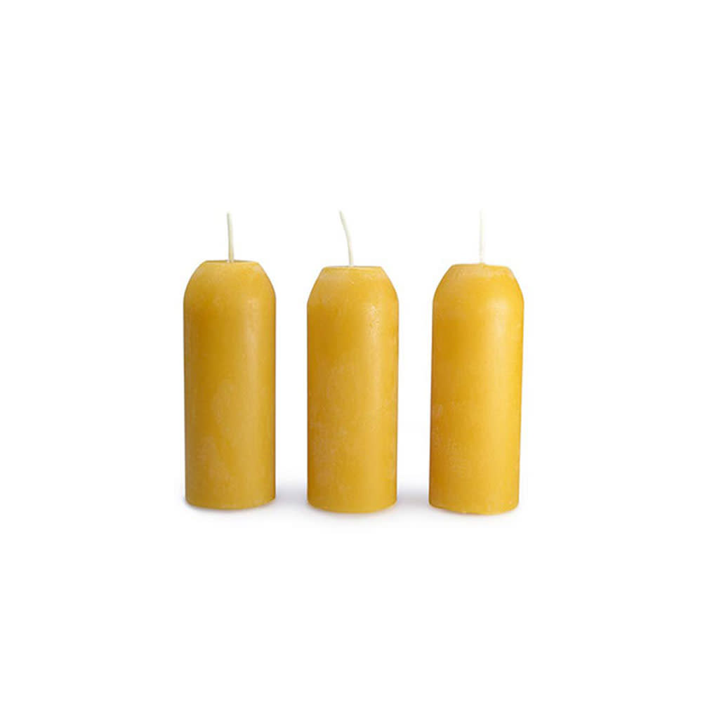 UCO Gear Beeswax Candles 3-Pack Yellow