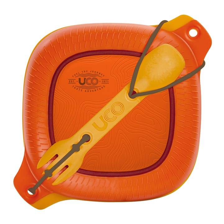 UCO Gear Four Piece Mess Kit Retro Sunrise UCO Gear UCO Gear Four Piece Mess Kit Retro Sunrise UCO Gear