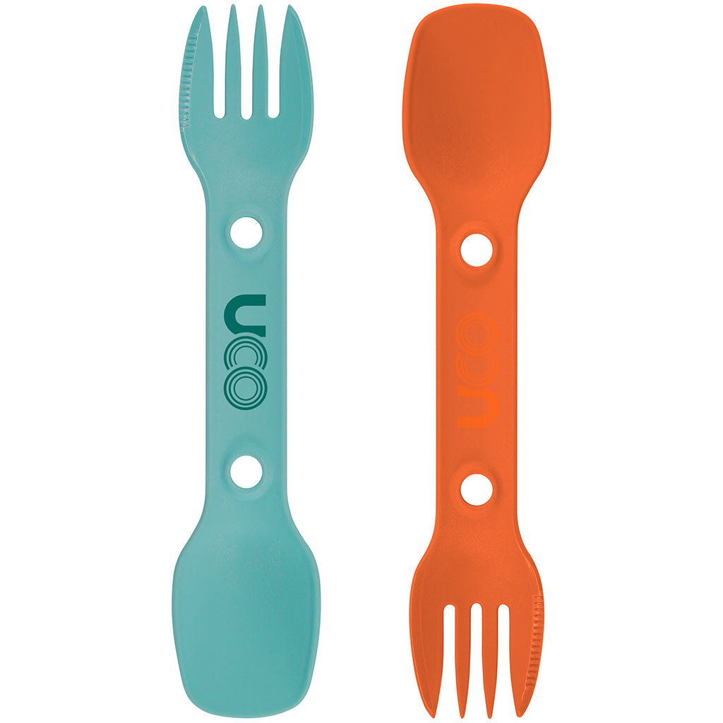 UCO Gear Utility Spork 2-Pack with Cord Tealemborg