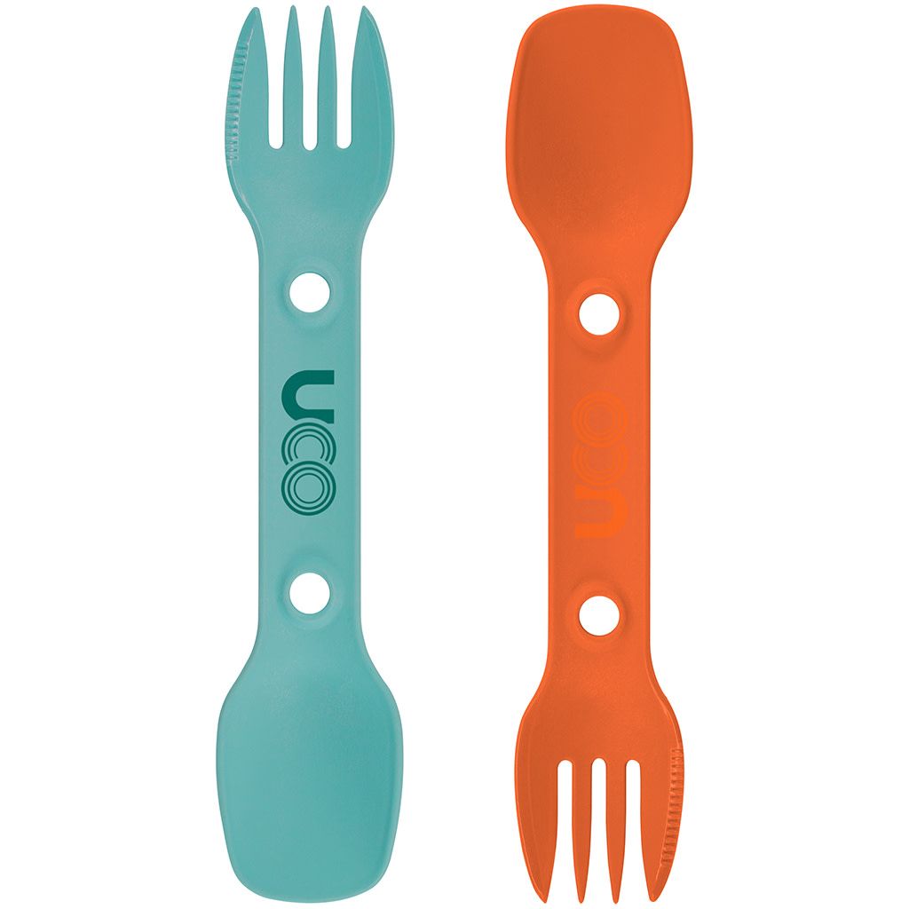 UCO Gear Utility Spork 2-Pack with Cord Tealemborg