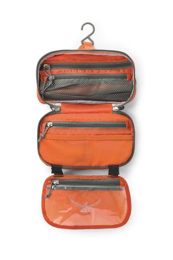 Osprey Wash Bag Zip Poppy Orange Osprey
