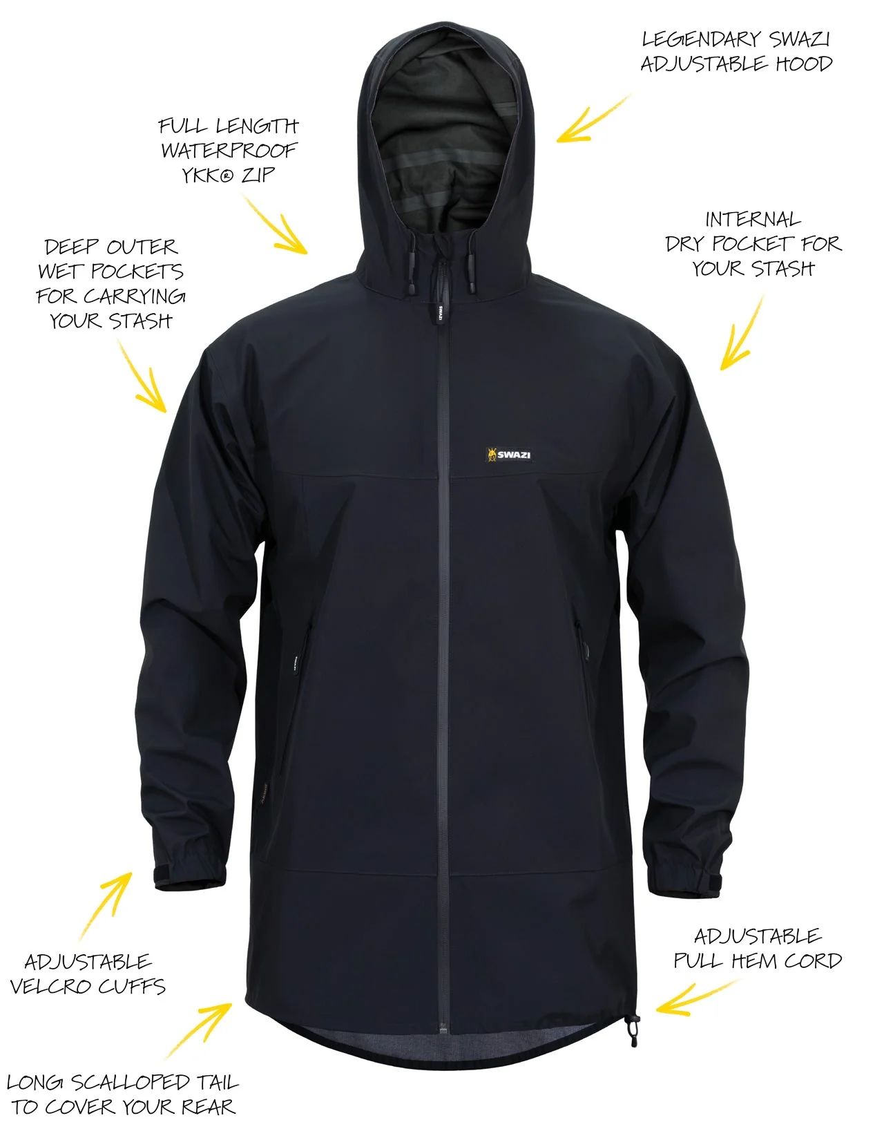 Swazi Men's Sentinel Ultralite Jacket Olive