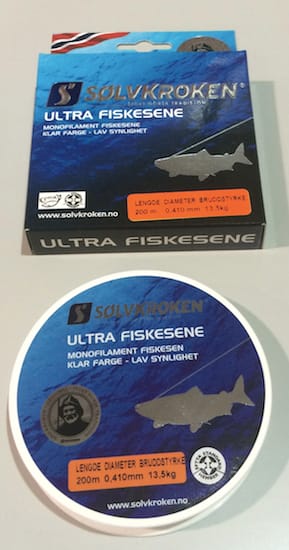 Sølvkroken ultra sene 0,205mm 200m Sølvkroken Sølvkroken ultra sene 0,205mm 200m Sølvkroken
