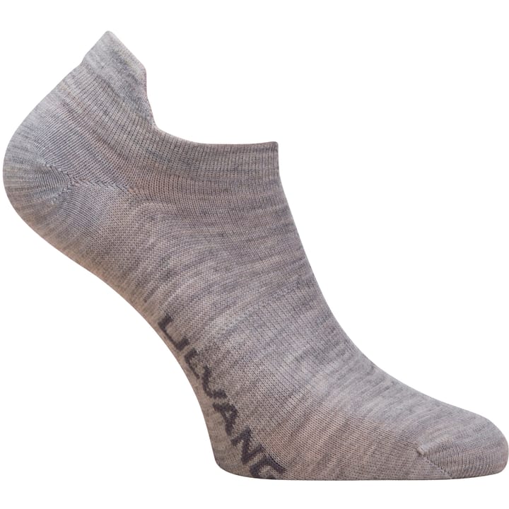 Everyday No Show Sock 2-Pack Grey Melange Ulvang