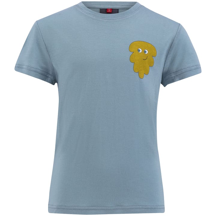 Ulvang Kids' Piny Grapich Tee Smoke Blue/Misted Yellow Ulvang