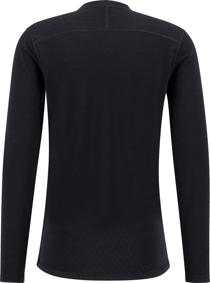 Men's Comfort 200 Round Neck  Black/Black Ulvang