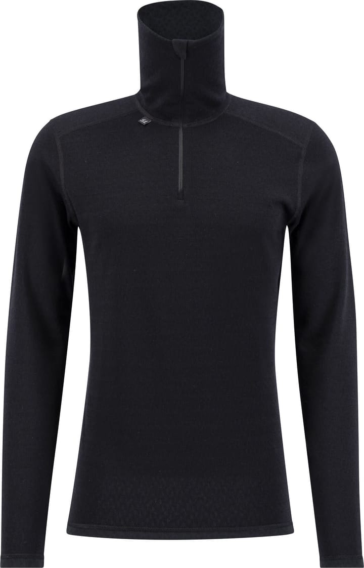 Ulvang Men's Comfort 200 Turtle Neck With Zip Black/Black Ulvang