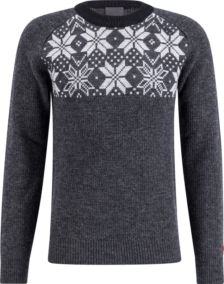 Ulvang Men's Rav Kiby Roundneck  Charcoal Melange/Grey Melange/Black Ulvang