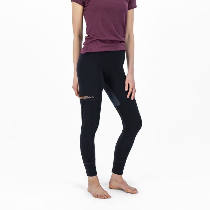 Ulvang Women's Pace Tights  Black/Copper Ulvang