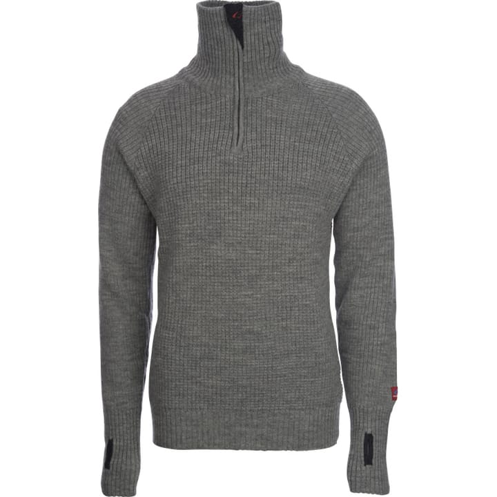 Ulvang Unisex Rav Sweater With Zip Grey Melange Ulvang