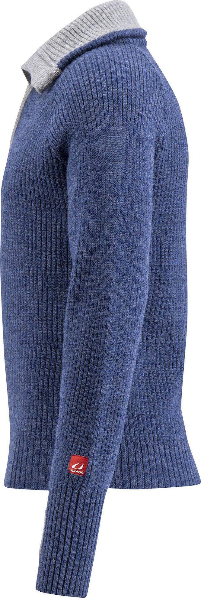 Ulvang Unisex Rav Sweater With Zip Navy Melange/Grey Melange/New Navy Ulvang Ulvang Unisex Rav Sweater With Zip Navy Melange/Grey Melange/New Navy Ulvang