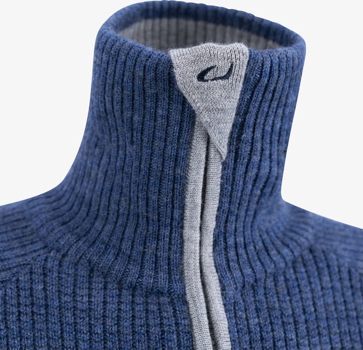 Ulvang Unisex Rav Sweater With Zip Navy Melange/Grey Melange/New Navy Ulvang