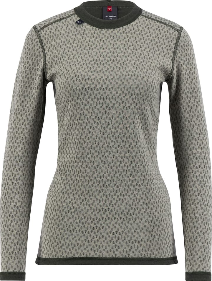 Ulvang Women's Comfort 200 Round Neck Agate Grey/Urban Chic Ulvang