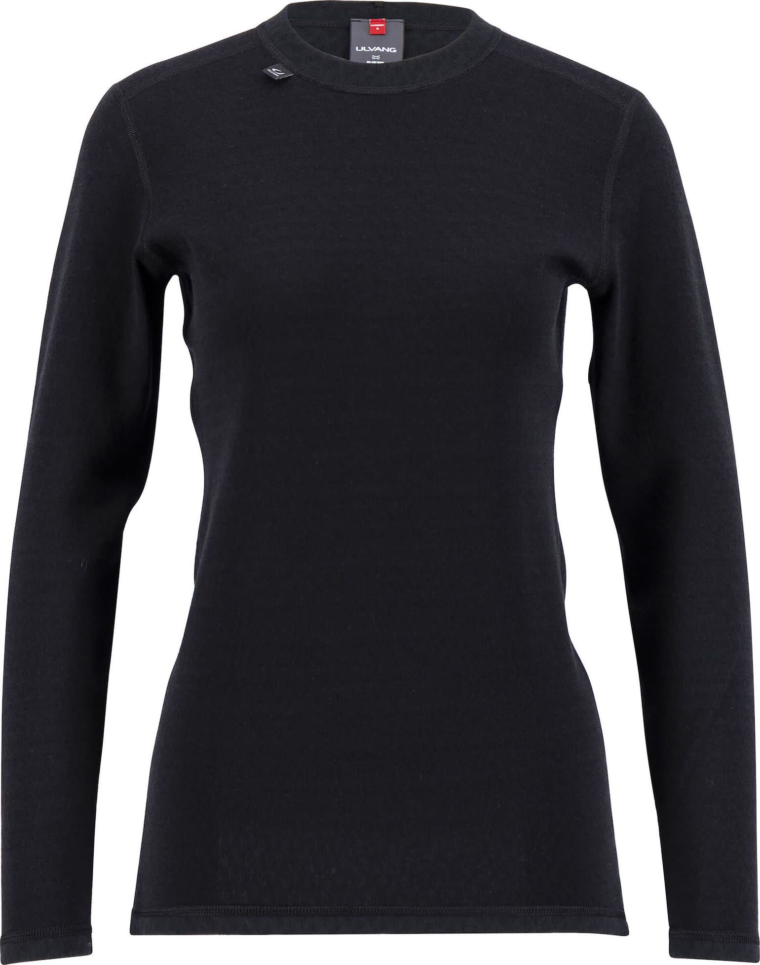 Ulvang Women's Comfort 200 Round Neck Black/Black