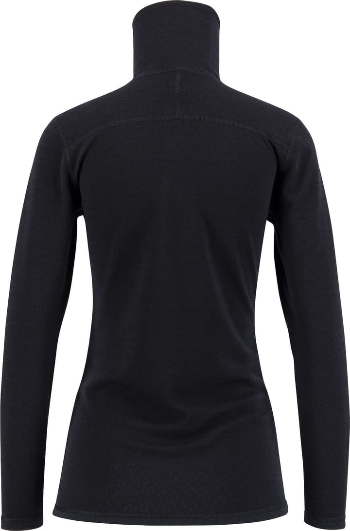 Ulvang Women's Comfort 200 Turtle Neck With Zip Black/Black Ulvang