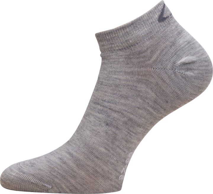 Women's Everyday Ankle Sock 2-pack Grey Melange Ulvang