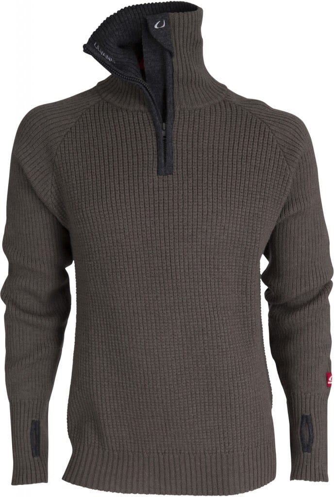 Ulvang Rav Sweater W/Zip Tea Green/Charcoal Melange Ulvang Ulvang Rav Sweater W/Zip Tea Green/Charcoal Melange Ulvang