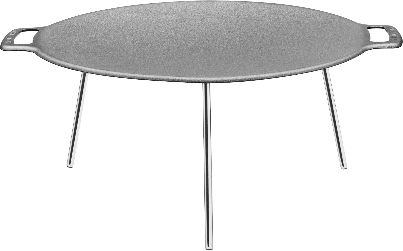 Muurikka Hot-rolled Steel Griddle Pan with Legs Ø38 cm Steel  OneSize