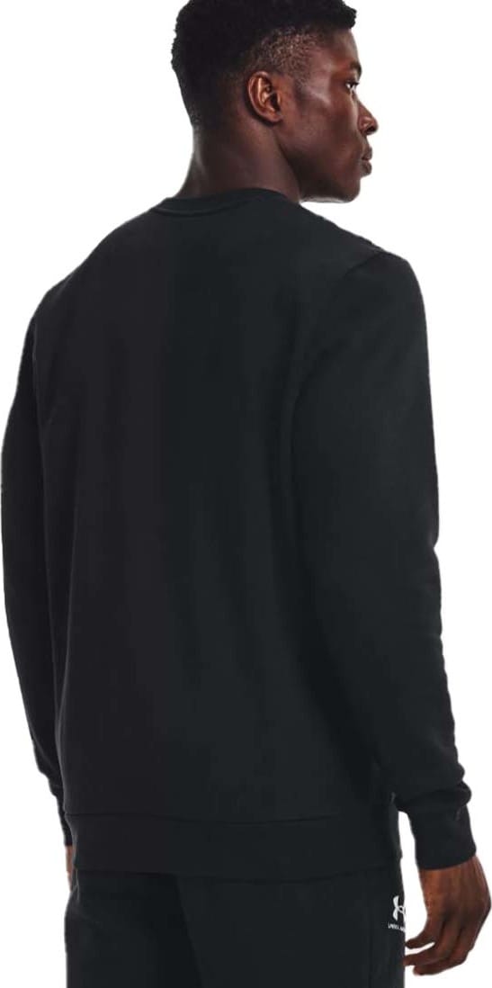 Men's Essential Fleece Crew Black Under Armour