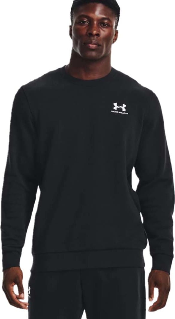 Men's Essential Fleece Crew Black Under Armour