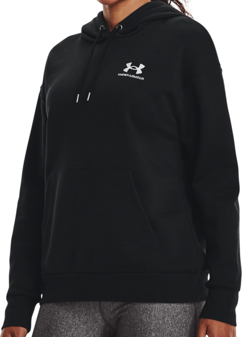 Under Armour Women’s Essential Fleece Hoodie Black