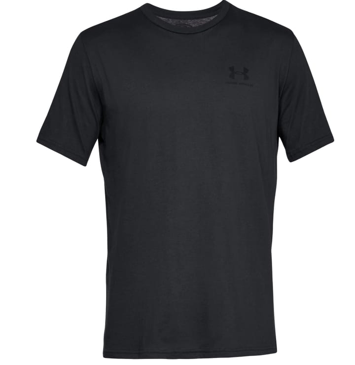 Under Armour Men's Sportstyle Left Chest Shortsleeve Black Under Armour