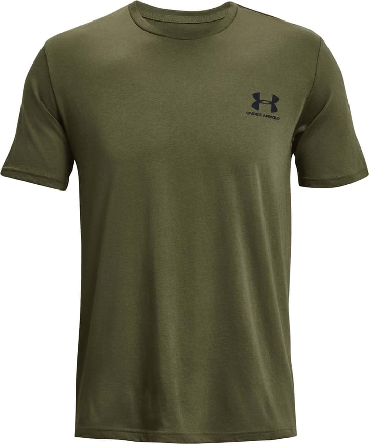 Under Armour Men's Sportstyle Left Chest Shortsleeve Marine Od Green Under Armour