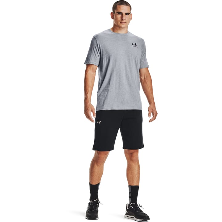 Under Armour Men's Sportstyle Left Chest Shortsleeve Steel Light Heather Under Armour