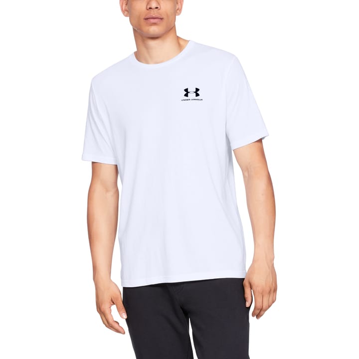 Under Armour Men's Sportstyle Left Chest Shortsleeve White Under Armour