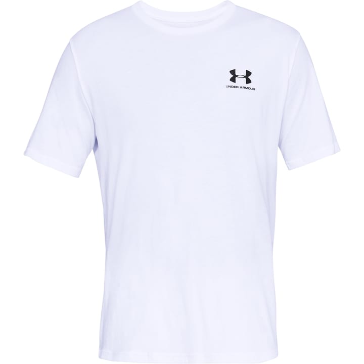 Under Armour Men's Sportstyle Left Chest Shortsleeve White Under Armour