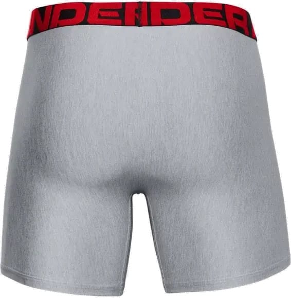 Under Armour Men's Tech 6in 2 Pack Modgray Light Heather Under Armour