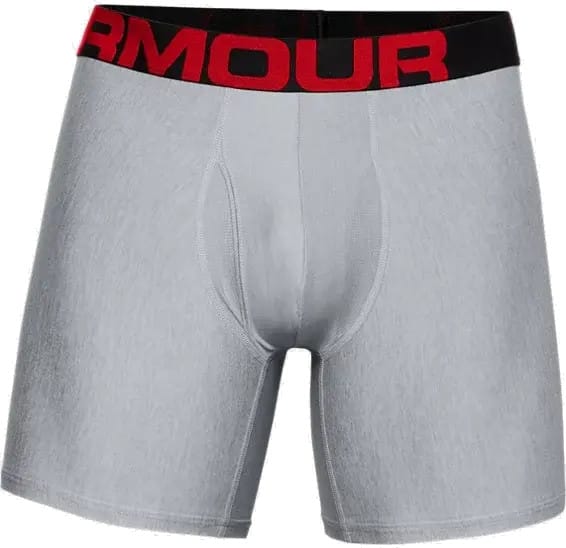 Under Armour Men's Tech 6in 2 Pack Modgray Light Heather Under Armour