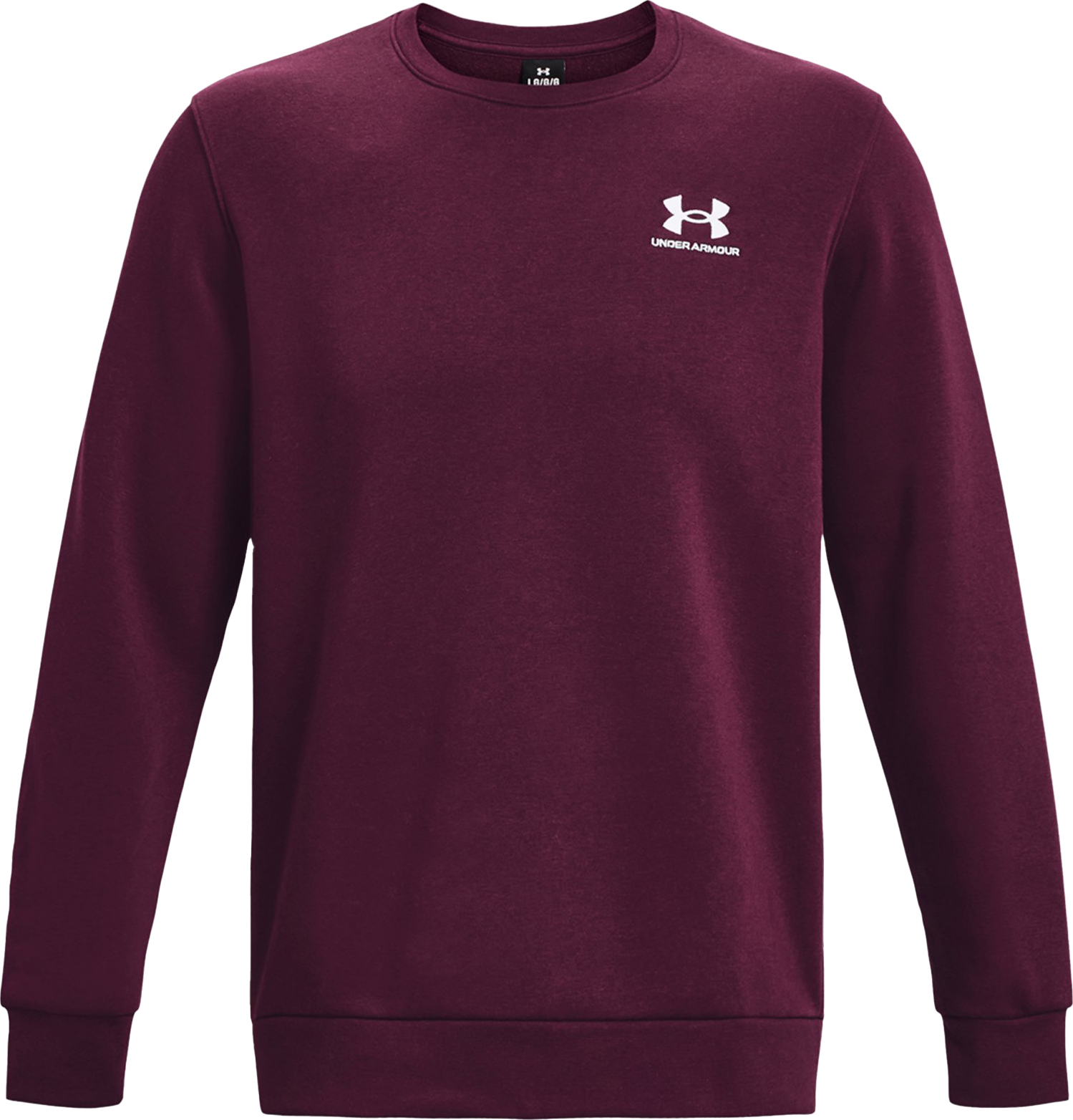 Under Armour Men's UA Essential Fleece Crew Purple Stone S, Purple Stone