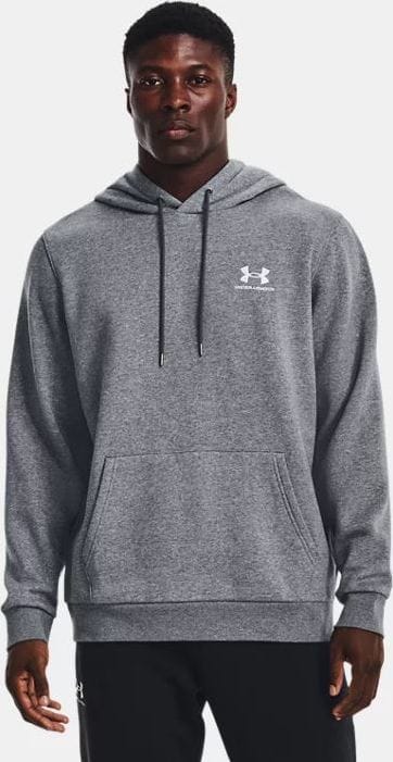 Under Armour Men's UA Essential Fleece Hoodie Pitch Gray Under Armour